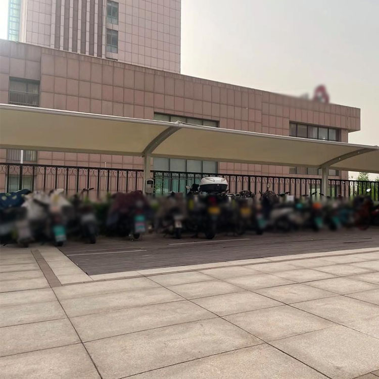 海丰县膜结构电动车棚