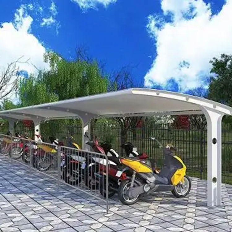 海丰县膜结构电动车棚